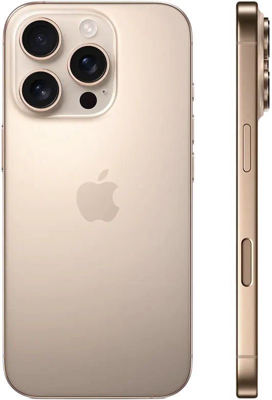 Смартфон Apple iPhone 16 Pro 128GB Dual Sim (Desert Titanium)