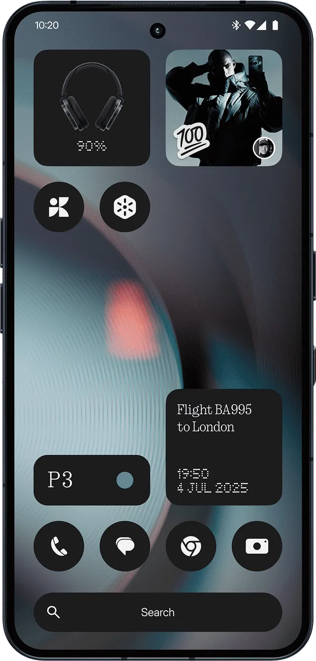 Смартфон Nothing Phone (3) 12/256Gb (Black)