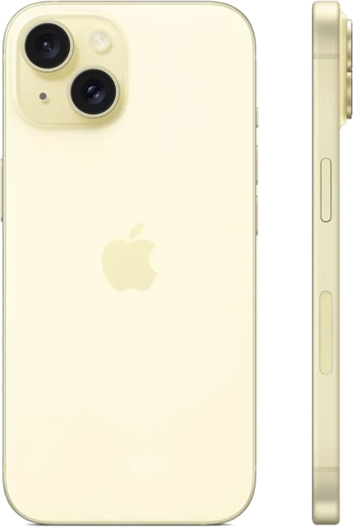Смартфон Apple iPhone 15 512GB (Yellow)