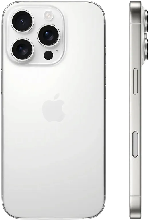 Смартфон Apple iPhone 16 Pro 128GB Dual Sim (White Titanium)