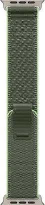 Часы Apple Watch Ultra 3 49mm Titanium Natural (Trail Loop Green/Neon) S/M