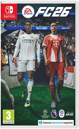 Игра EA Sports FC 26 (Nintendo Switch, русские субтитры)