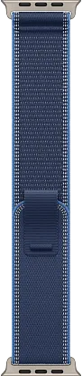 Часы Apple Watch Ultra 3 49mm Titanium Natural (Trail Loop Blue/Bright Blue) M/L