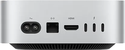 Настольный компьютер Apple Mac Mini (M4 Pro, 12C CPU, 16C GPU) 24/512Gb Silver (MCX44)