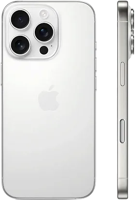 Смартфон Apple iPhone 16 Pro 128GB Dual Sim (White Titanium)