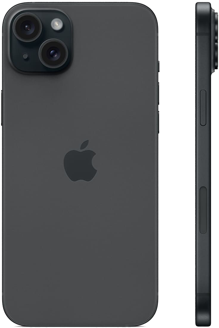 Смартфон Apple iPhone 15 Plus 256GB (Black)