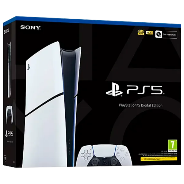 Игровая приставка Sony Playstation 5 Digital 1TB (White)
