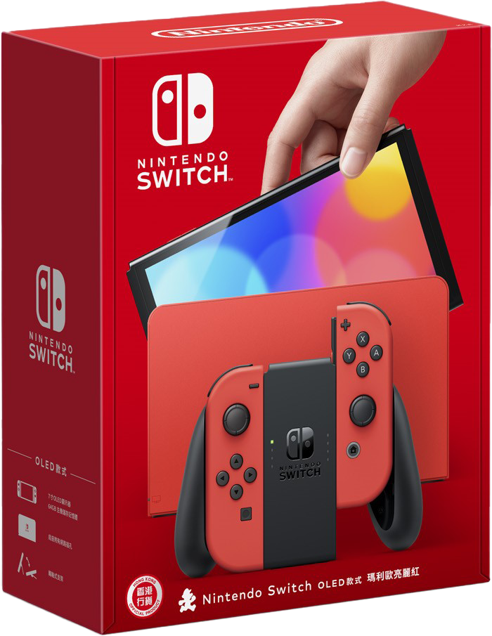 Игровая приставка Nintendo Switch OLED (Mario Red Edition)