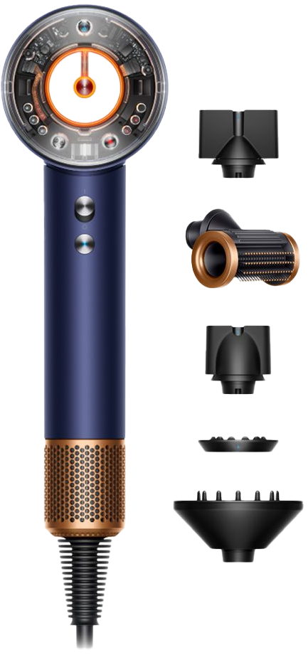 Фен Dyson Supersonic Nural HD16 (Prussian Blue/Rich Copper)