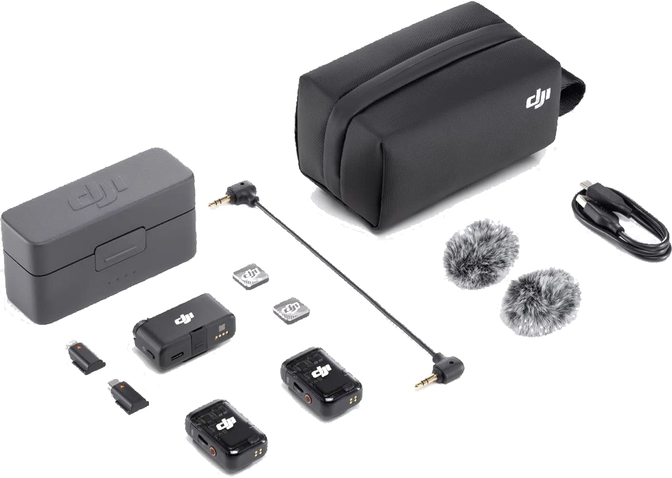 Микрофон DJI Mic 2 (2 TX + 1 RX + Charging Case)
