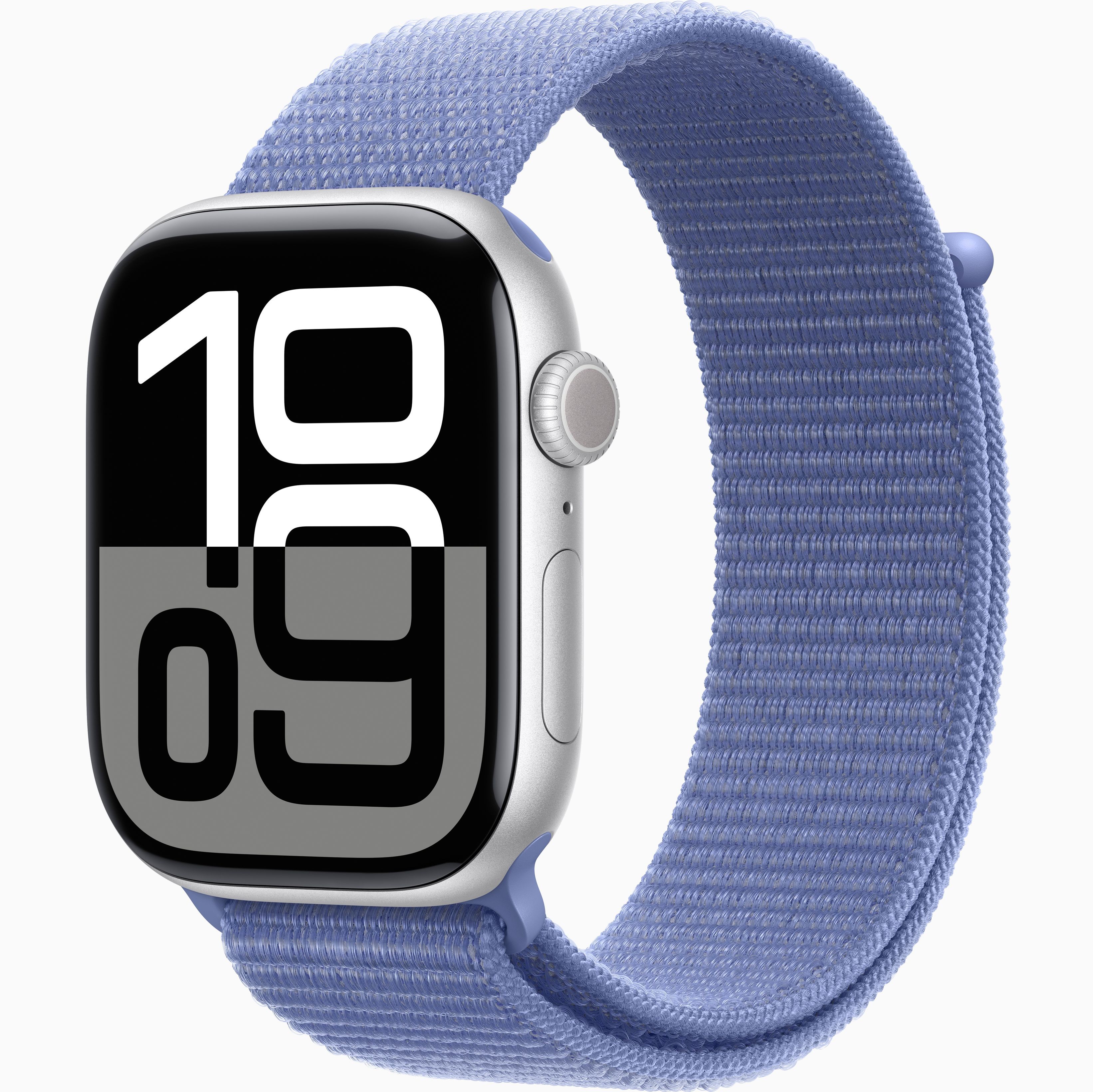 Apple Watch Series 10 (46mm) Silver Aluminum with Sport Loop