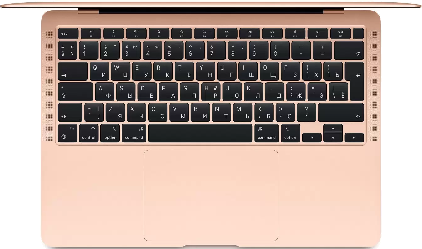 Ноутбук Apple MacBook Air 13" (M1, 8/256Gb) Gold (MGND3)
