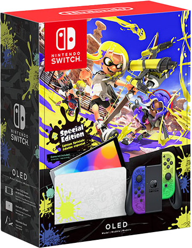 Игровая приставка Nintendo Switch OLED (Splatoon Edition)