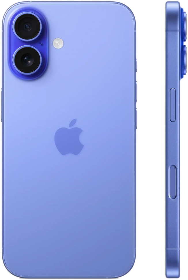 Смартфон Apple iPhone 16 Plus 128GB (Ultramarine)