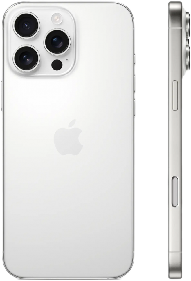 Смартфон Apple iPhone 16 Pro Max 256GB (White Titanium)