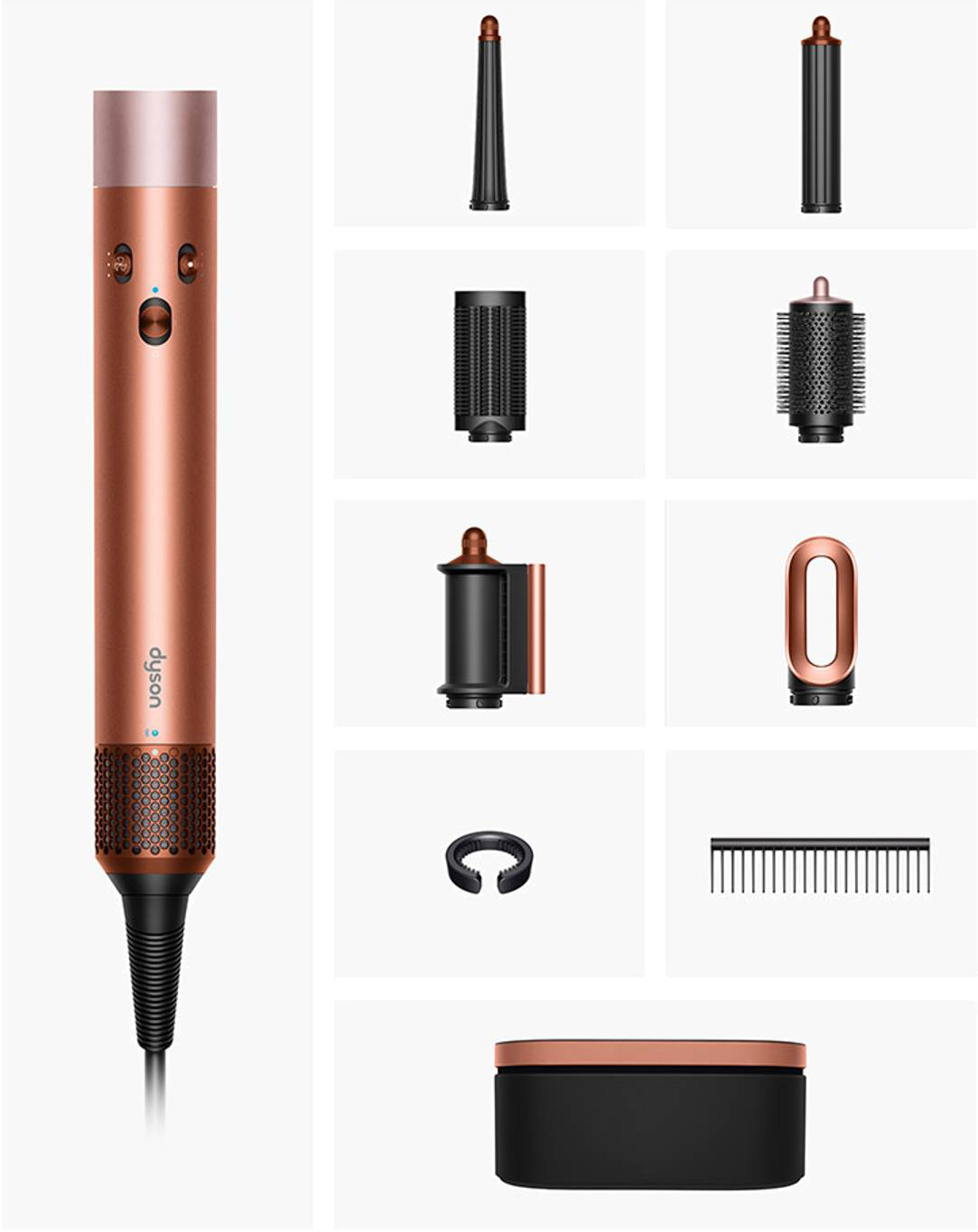 Стайлер Dyson Airwrap i.d. Long HS08 Straight+Wavy (Amber Silk)