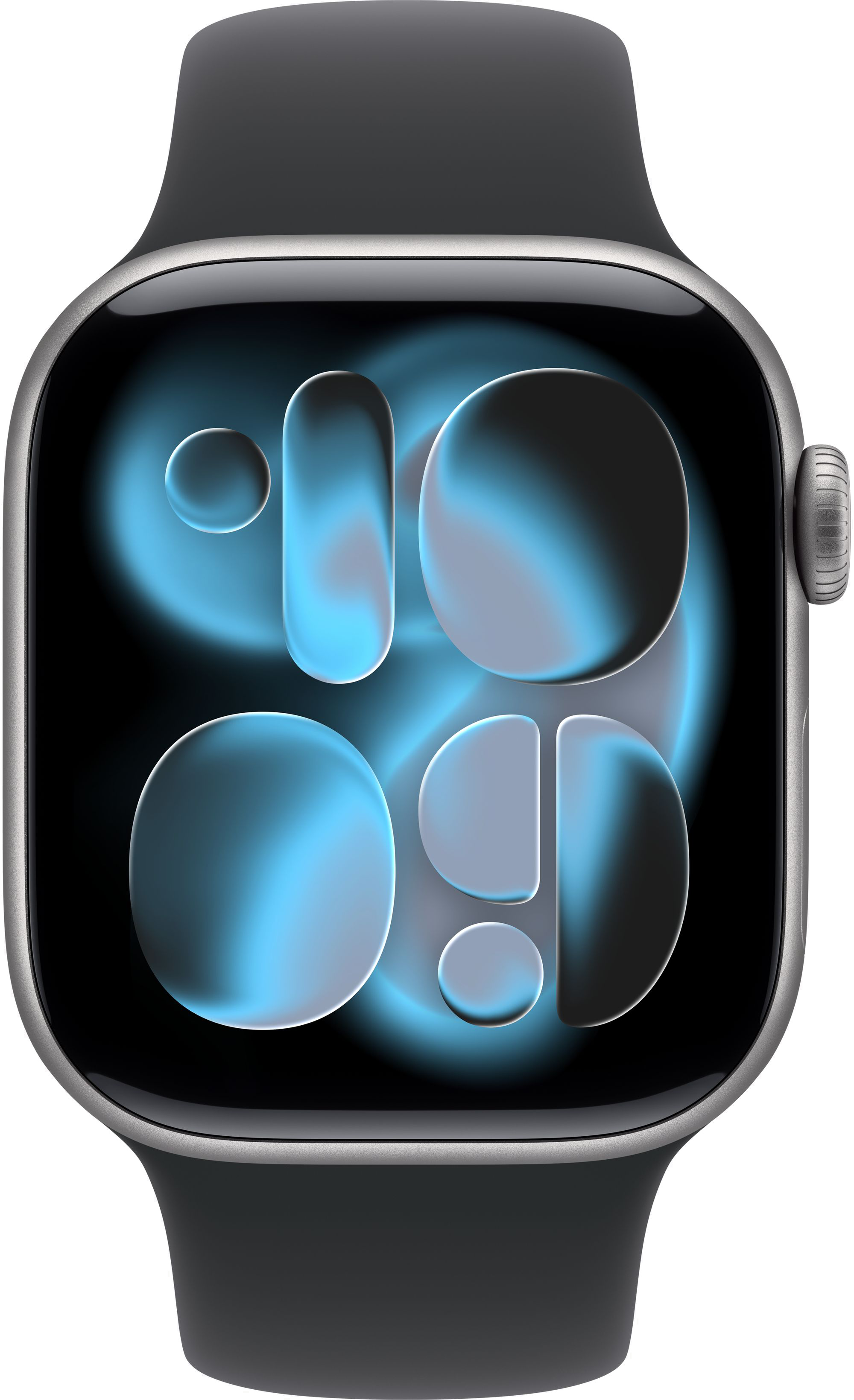 Часы Apple Watch Series 11  42mm Space Gray (Sport Band Black) S/M