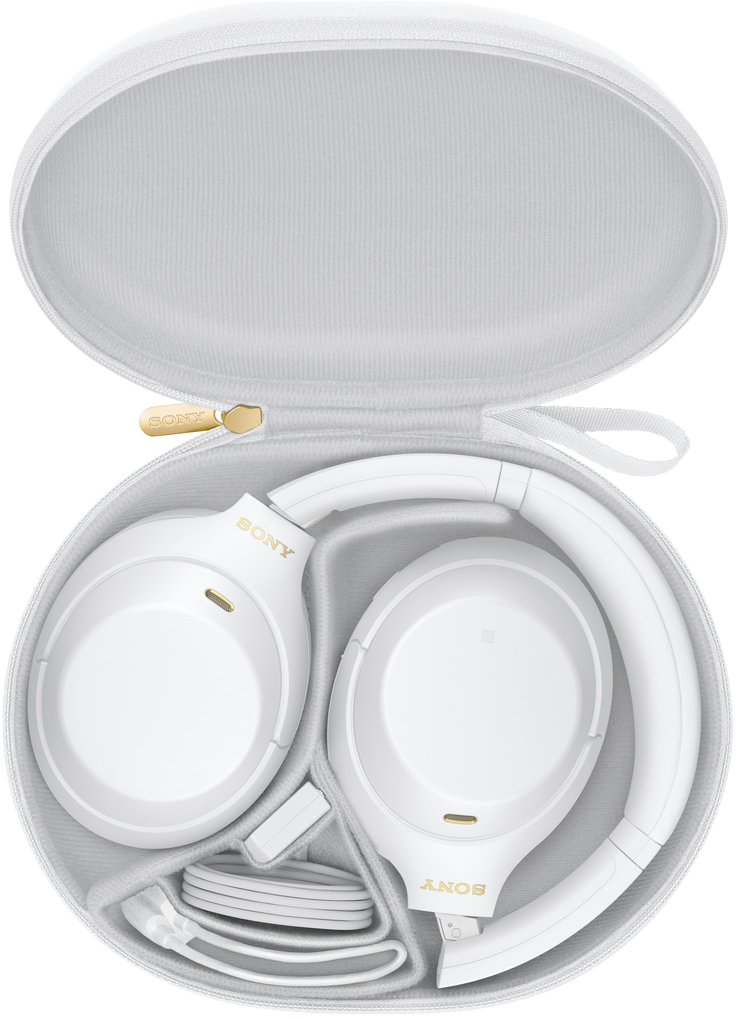 Беспроводные наушники Sony WH-1000XM4 (Silver)