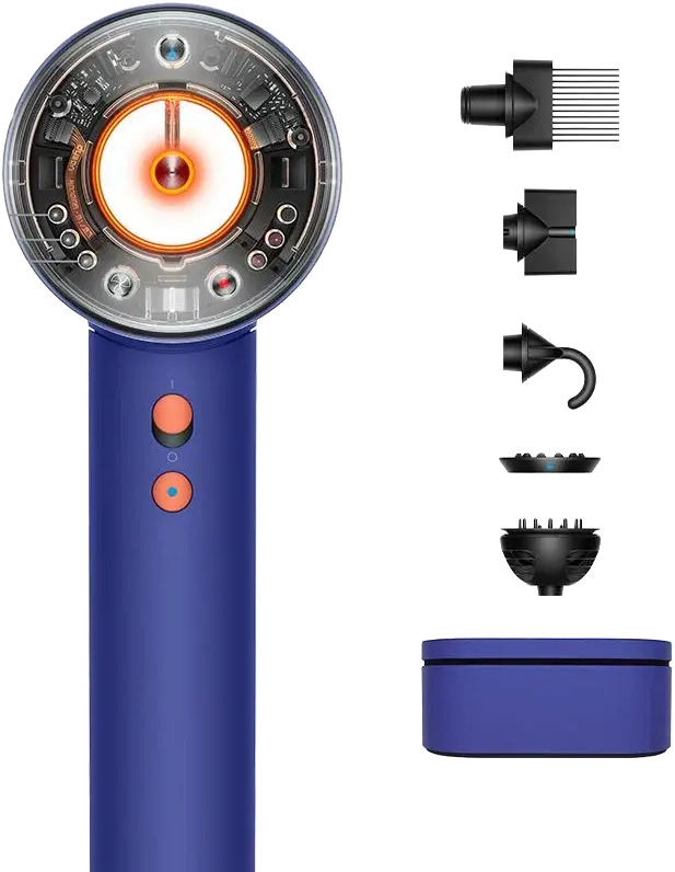 Фен Dyson Supersonic Nural HD16 (Vinca Blue/Topaz)