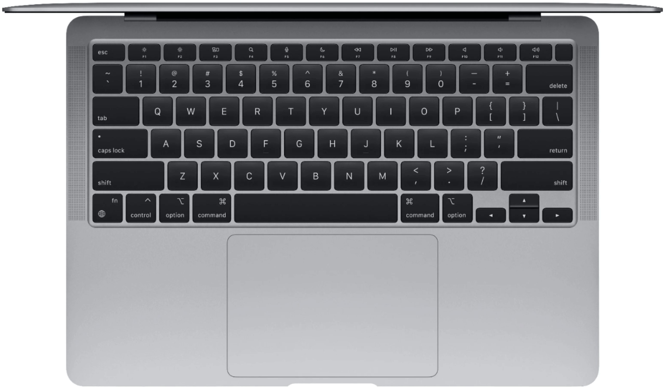 Ноутбук Apple MacBook Air 13" (M1, 8/256Gb) Space Gray (MGN63)