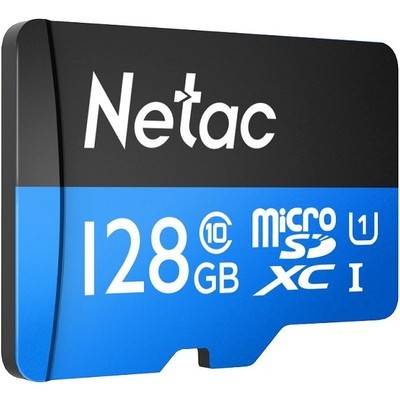 Память Micro Secure Digital Card 128GB class10 Netac/ с адаптером SD