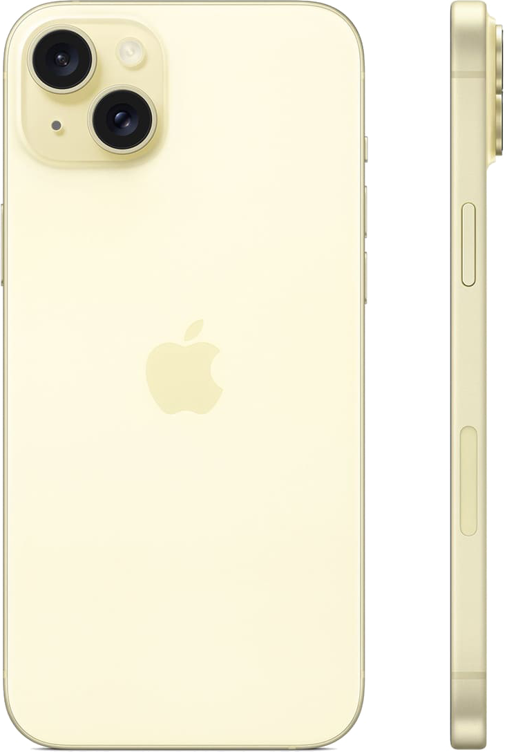 Смартфон Apple iPhone 15 Plus 256GB (Yellow)