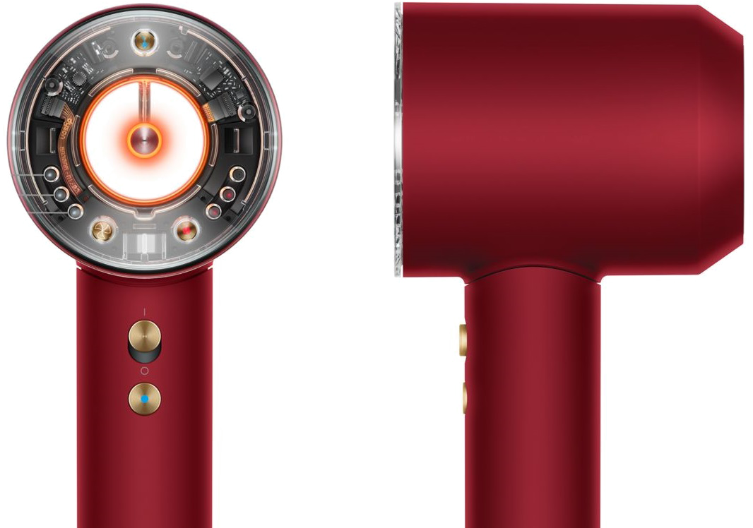 Фен Dyson Supersonic Nural HD16 (Red Velvet/Gold)