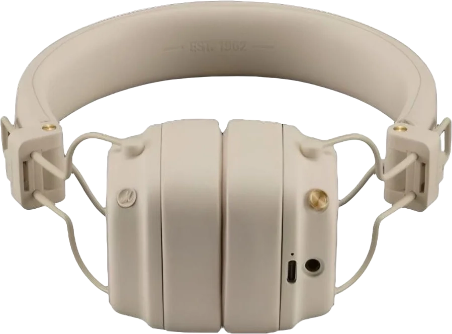 Беспроводные наушники Marshall Major V (Cream)