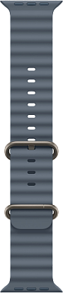 Часы Apple Watch Ultra 3 49mm Titanium Natural (Ocean Band Anchor Blue) M/L