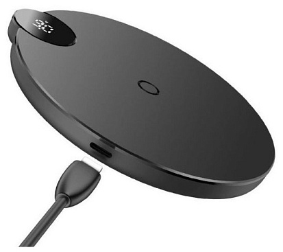 Беспроводная сетевая зарядка Baseus Digtal LED Display Wireless Charger