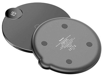 Беспроводная сетевая зарядка Baseus Digtal LED Display Wireless Charger