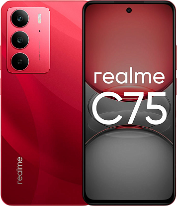 Смартфон Realme C75 8/256GB (Red)