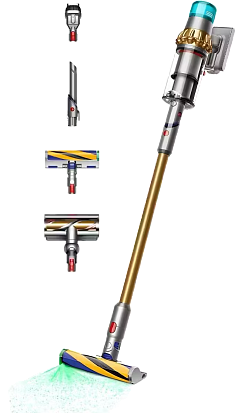 Беспроводной пылесос Dyson V15 (SV47) Detect Absolute (Gold)