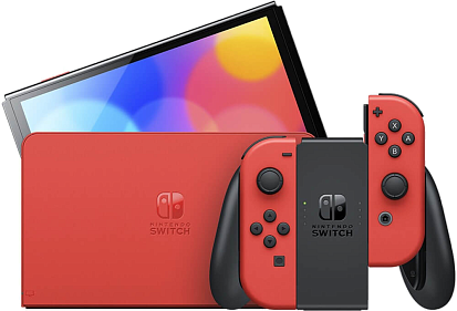 Игровая приставка Nintendo Switch OLED (Mario Red Edition)