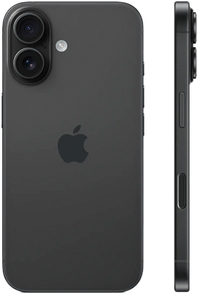 Смартфон Apple iPhone 16 Plus 128GB (Black)
