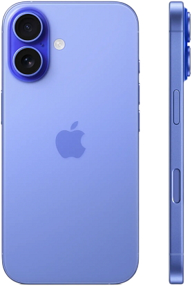 Смартфон Apple iPhone 16 Plus 128GB (Ultramarine)