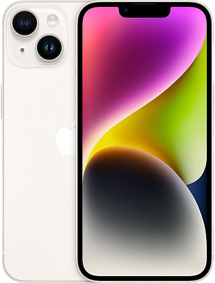 Смартфон Apple iPhone 14 256GB (Starlight)