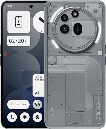 Смартфон Nothing Phone (3a) Pro 12/256Gb (Grey)