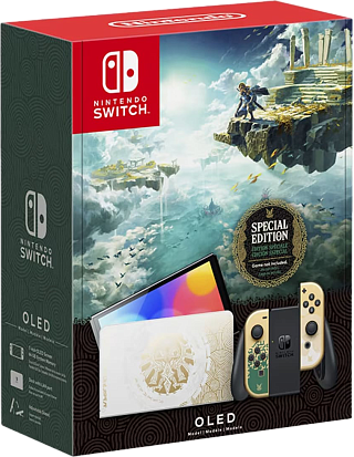 Игровая приставка Nintendo Switch OLED (Zelda Edition)