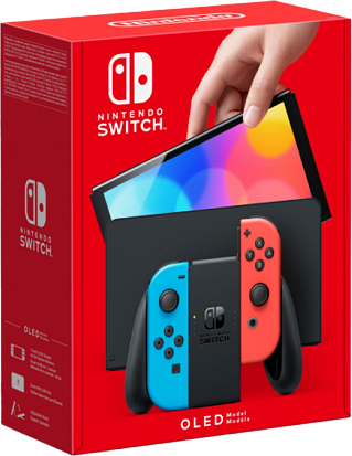 Игровая приставка Nintendo Switch OLED (Neon)