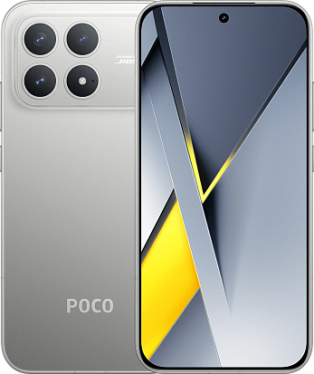 Смартфон Poco F8 Pro 12/256GB (Titanium Silver)