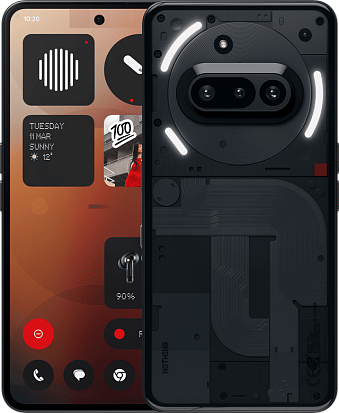 Смартфон Nothing Phone (3a) 8/128Gb (Black)