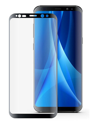 Защитное стекло Tempered Glass Samsung S8 Black