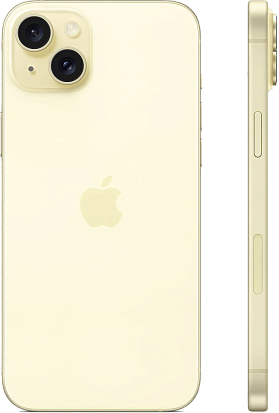Смартфон Apple iPhone 15 Plus 256GB (Yellow)