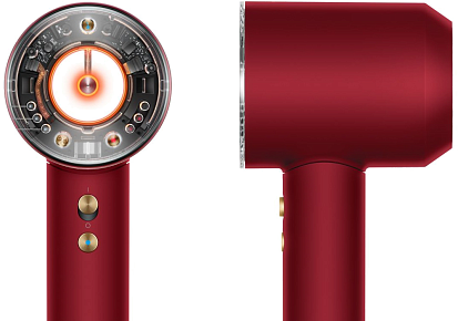 Фен Dyson Supersonic Nural HD16 (Red Velvet/Gold)