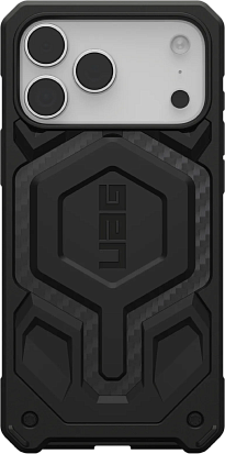 Чехол Uag Monarch Pro для iPhone 17 Pro Max (Carbon Fiber)