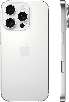 Смартфон Apple iPhone 16 Pro 128GB Dual Sim (White Titanium)
