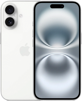 Смартфон Apple iPhone 16 128GB (White)